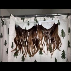 Brown Wavy Hair Extensions